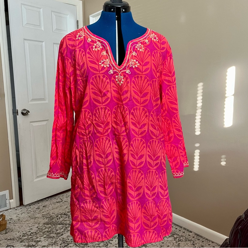 Nwt Never Worn Sigrid Olsen Studio Embroidered Bl… - image 1